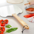 Yuming Hot Selling Aluminum Metal Pizza Peel with Foldable Wood Handle for Easy Storage 12-Inch x 14-Inch